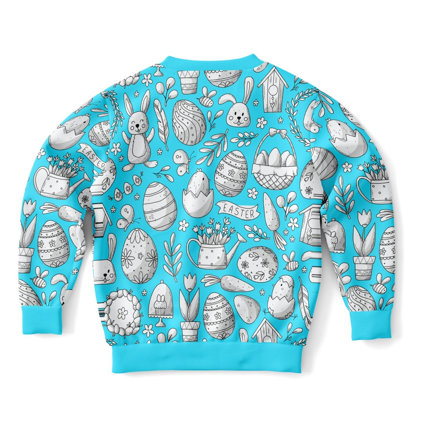 Easter Blue Kids Sweatshirt