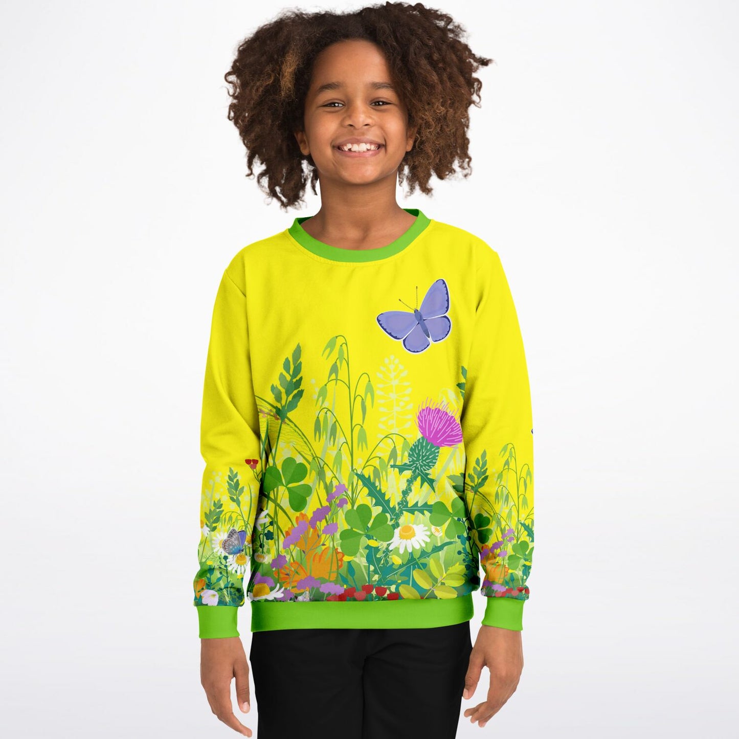 Summer Field Kids Sweatshirt