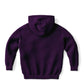 Purple Gymnast Girl Kids Hoodie