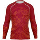 Waves Red Men's Rashguard