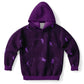Purple Gymnastics Girl Kids Hoodie