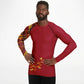 Koi Red Men's Rashguard (one sleeve)