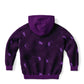 Purple Gymnastics Girl Kids Hoodie