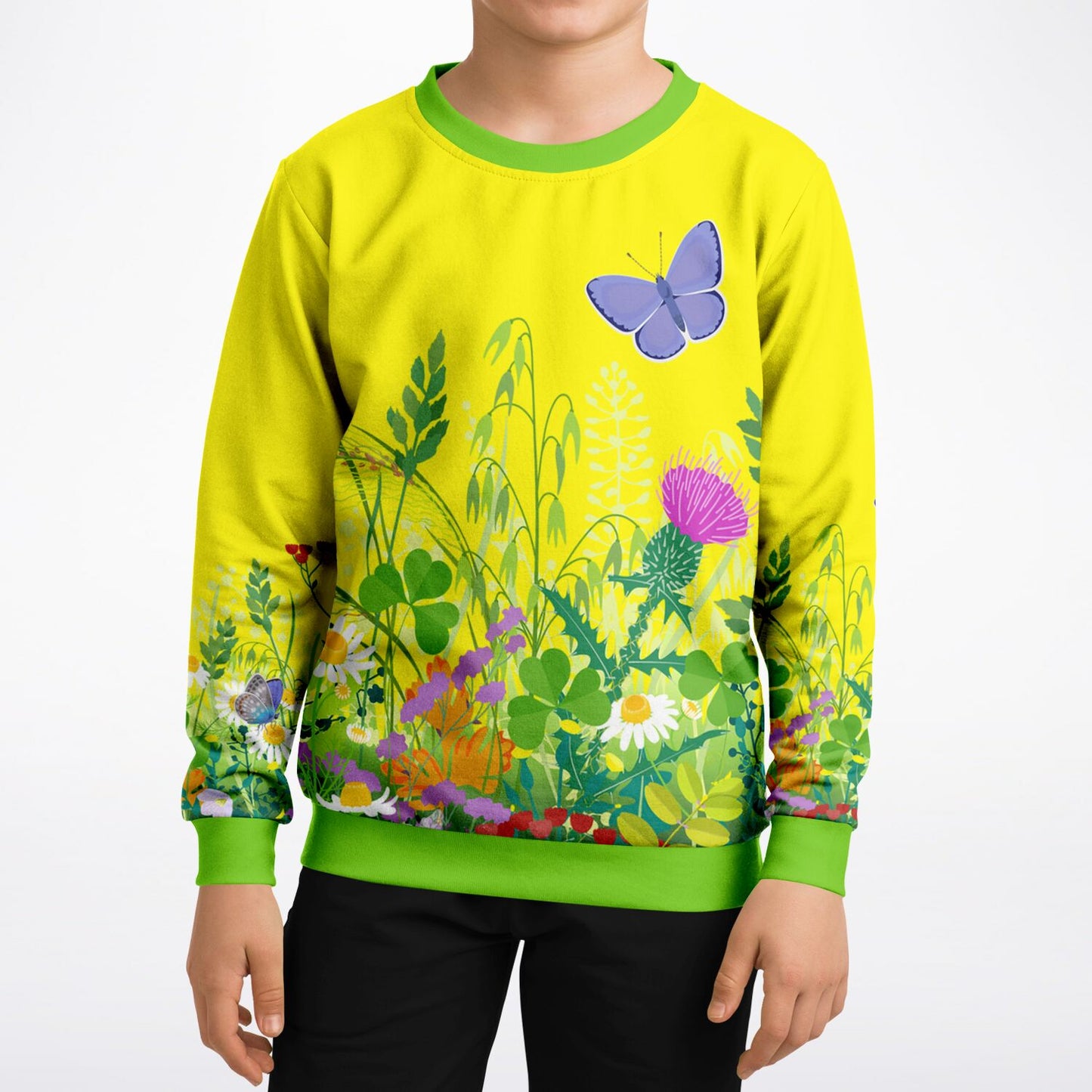 Summer Field Kids Sweatshirt