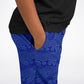 Waves Kids Poly Joggers Dark Blue
