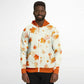 Fall Leaves Unisex Zip Hoodie