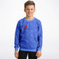 Waves and Ship Kids Poly Swearshirt