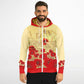 Ukraine Poppies Zip Hoodie