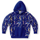 Blue Gymnastics Girl Kids Hoodie
