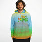 Village Fence Colorful Hoodie Unisex