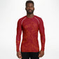 Waves Red Men's Rashguard