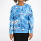 Blue Winter Kids Sweatshirt