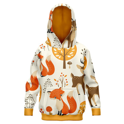 Fall Animals Kids Hoodie