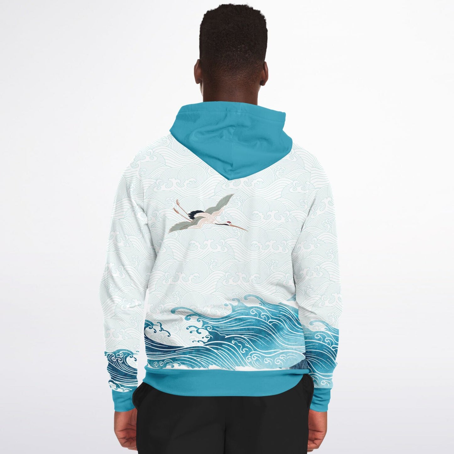 Waves & Cranes Zip Hoodie Unisex (3 variants)