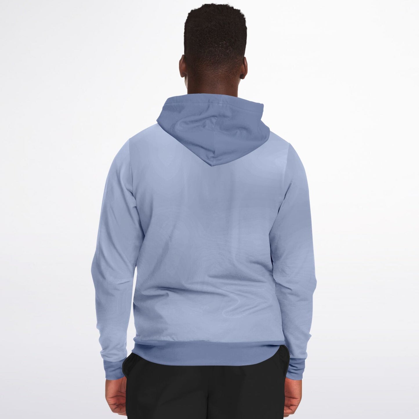 Village Fence Grey Zip Hoodie Unisex