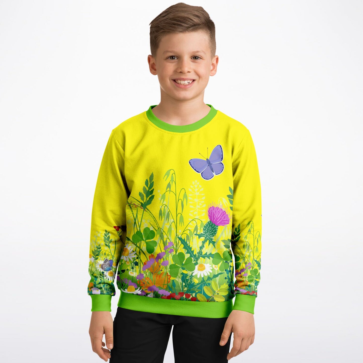 Summer Field Kids Sweatshirt