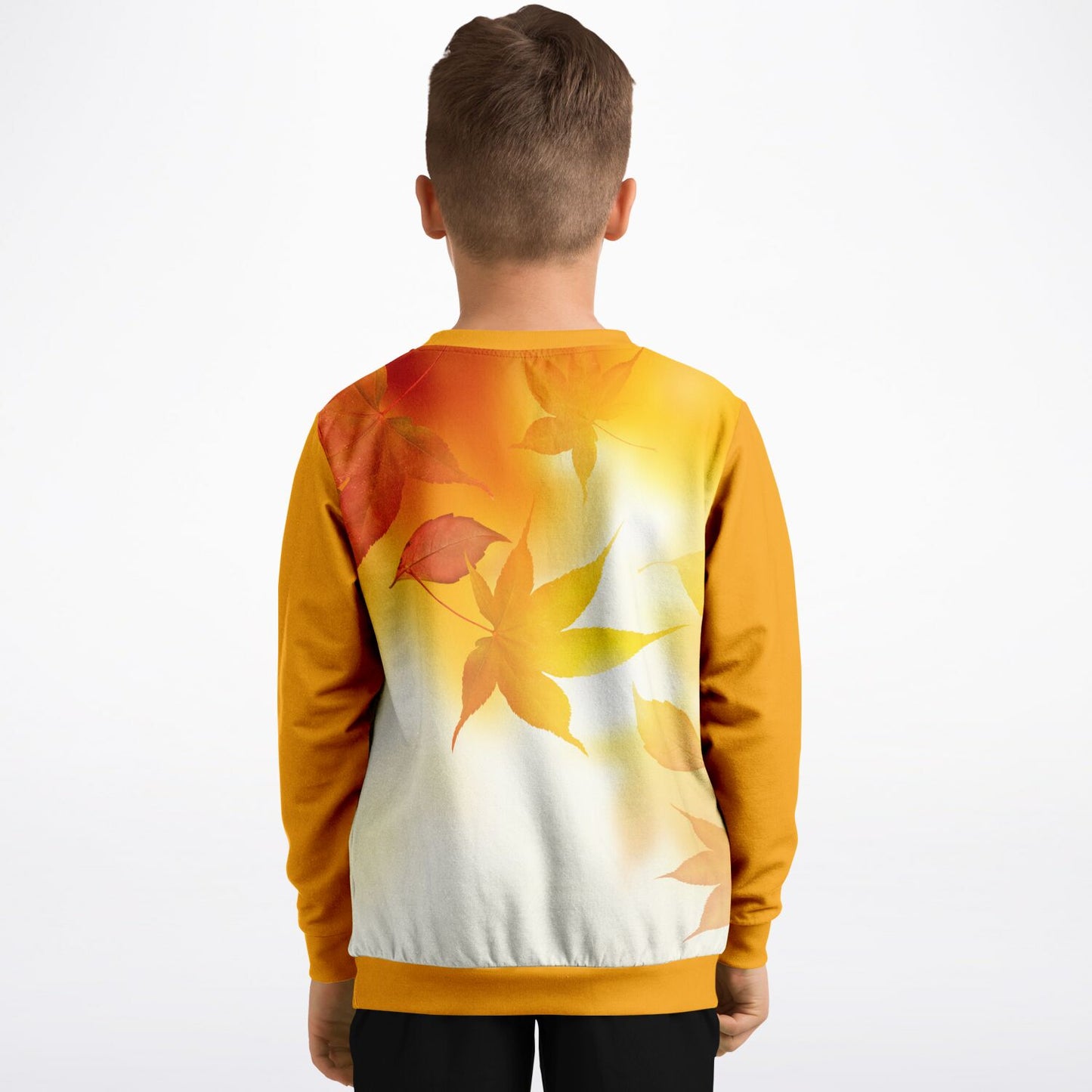 Fall Leaves Kids Sweatshirt