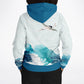 Waves & Cranes Pullover Hoodie Unisex (3 variants)