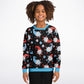 Black Winter Gnomes Kids Sweatshirt