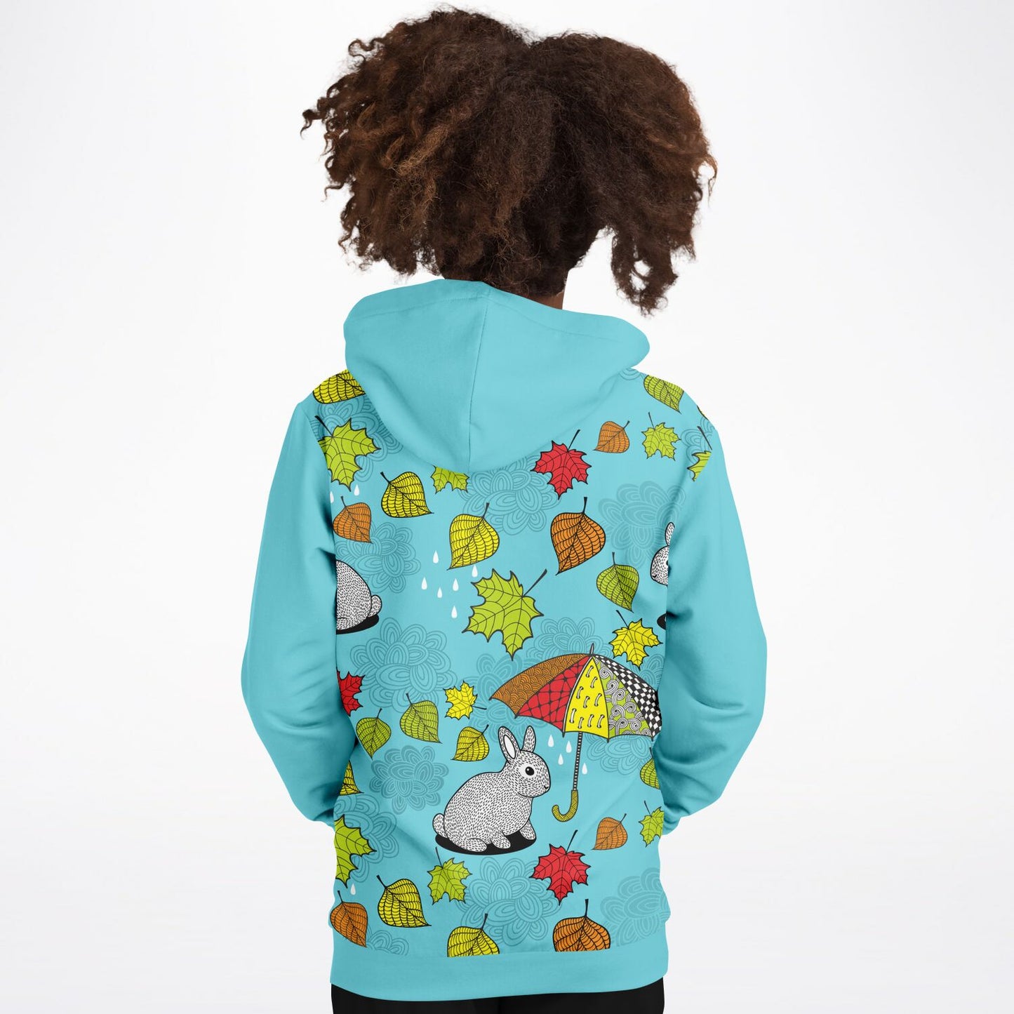 Blue Animals Kids Hoodie
