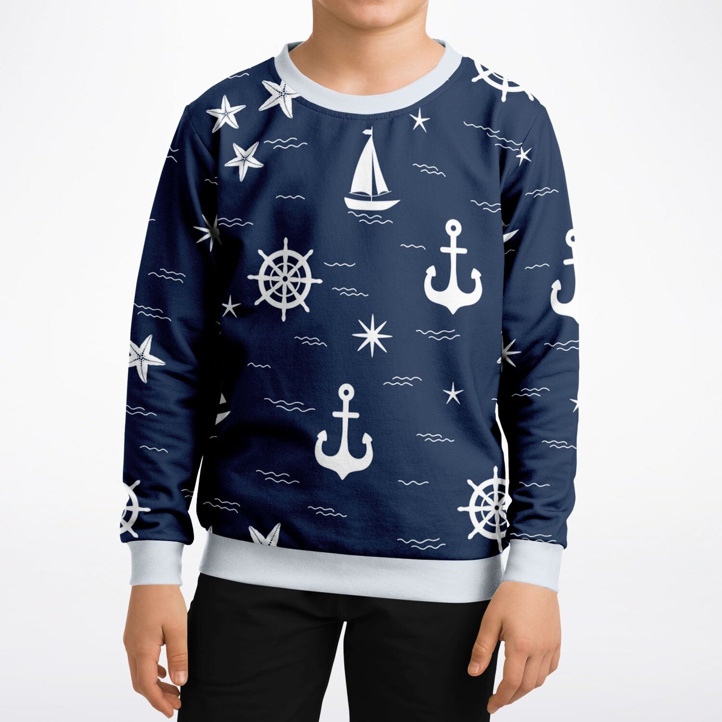 Blue Marine Kids Sweatshirt