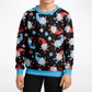 Black Winter Gnomes Kids Sweatshirt