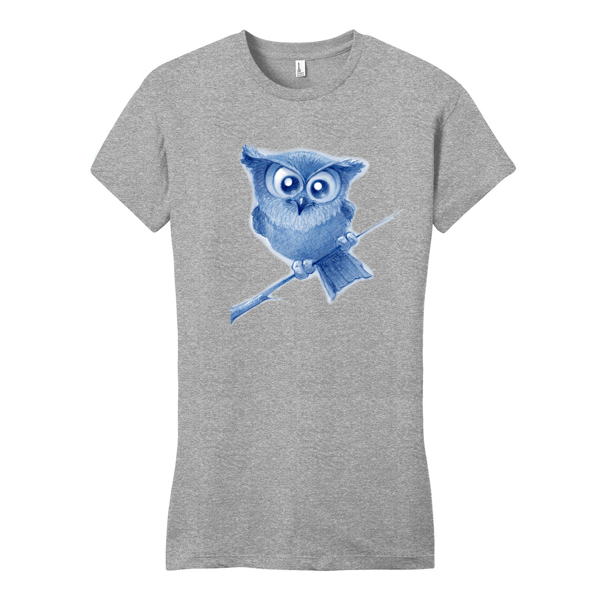 Blue Owl Women Fitted T-Shirt