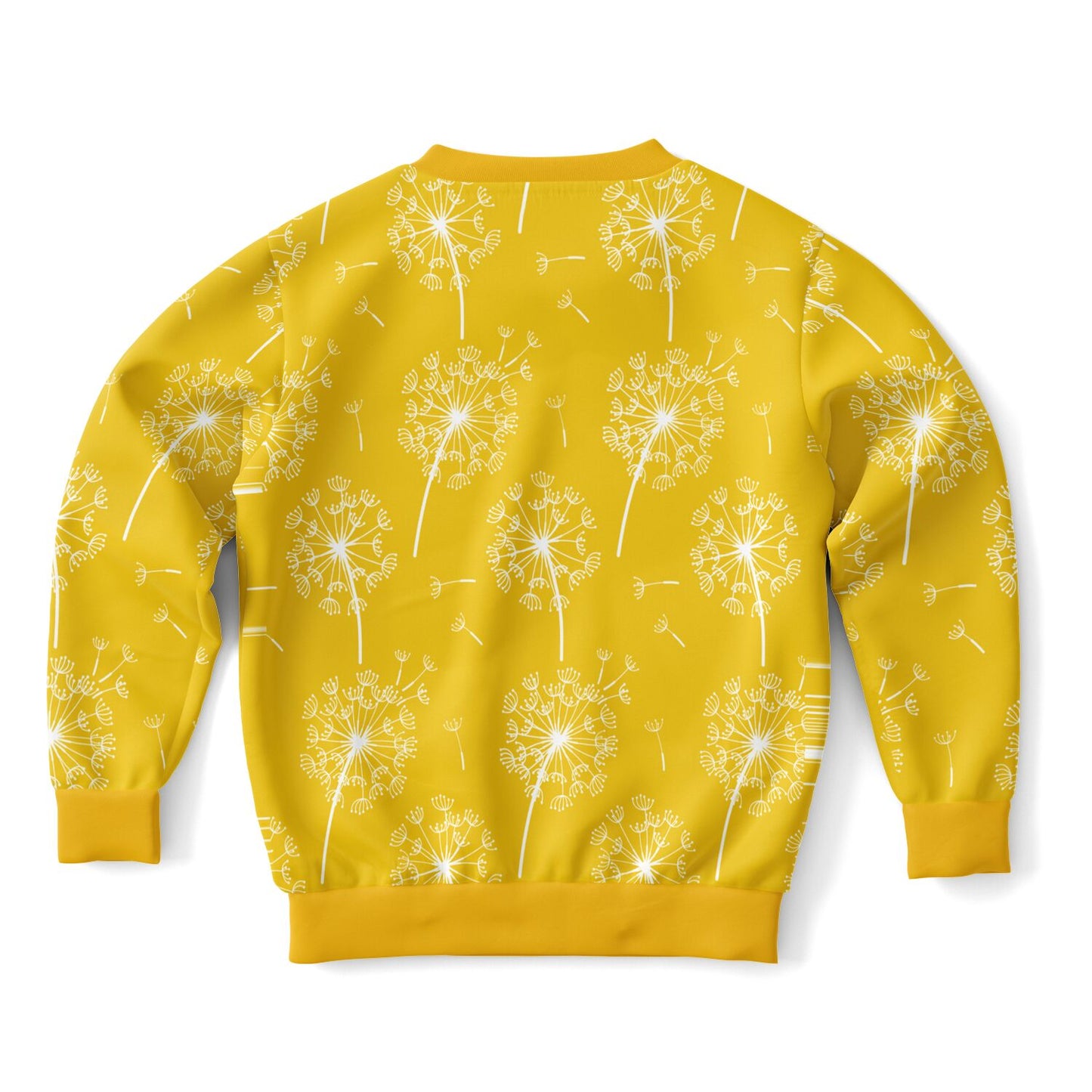 Yellow Dandelions Kids Sweatshirt