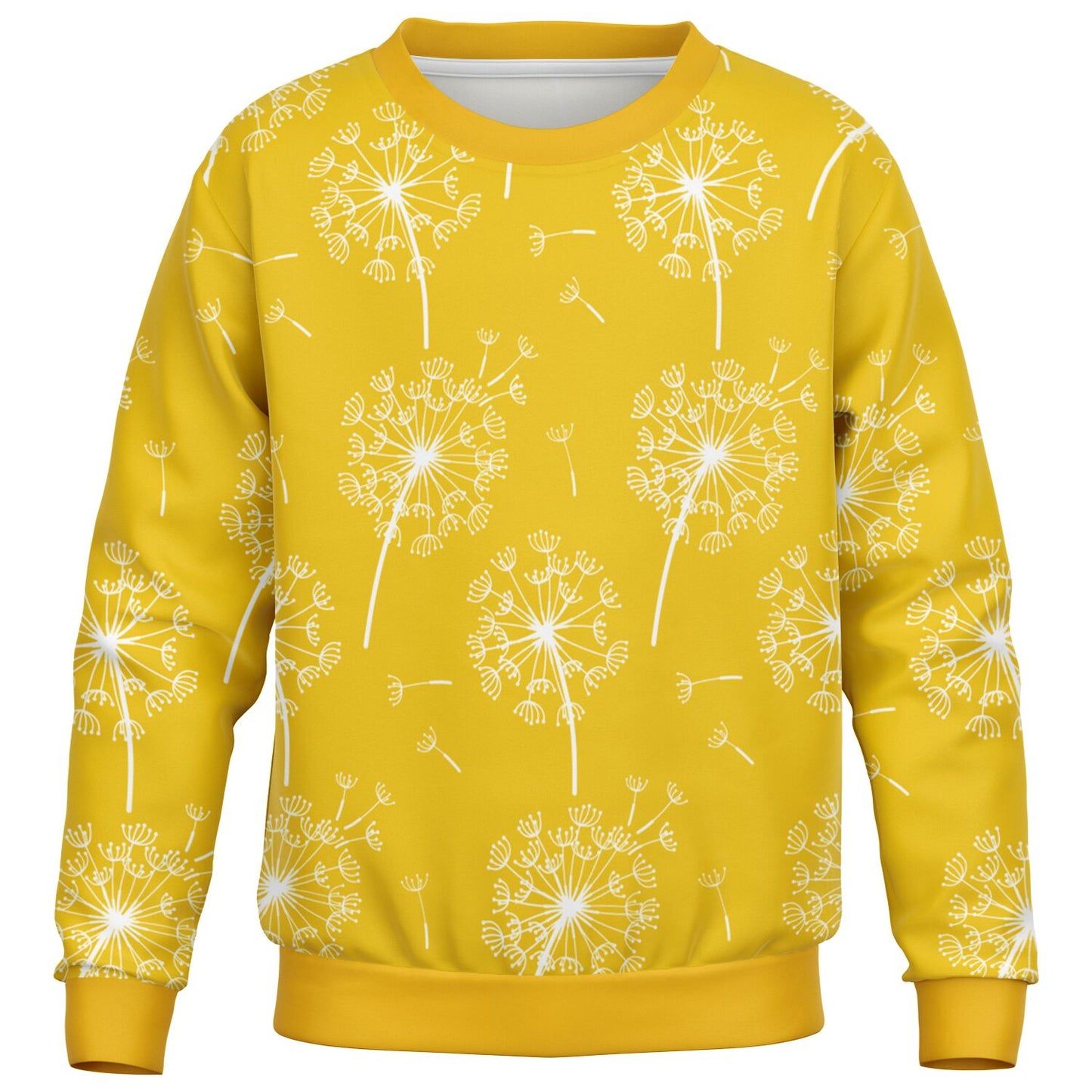 Yellow Dandelions Kids Sweatshirt