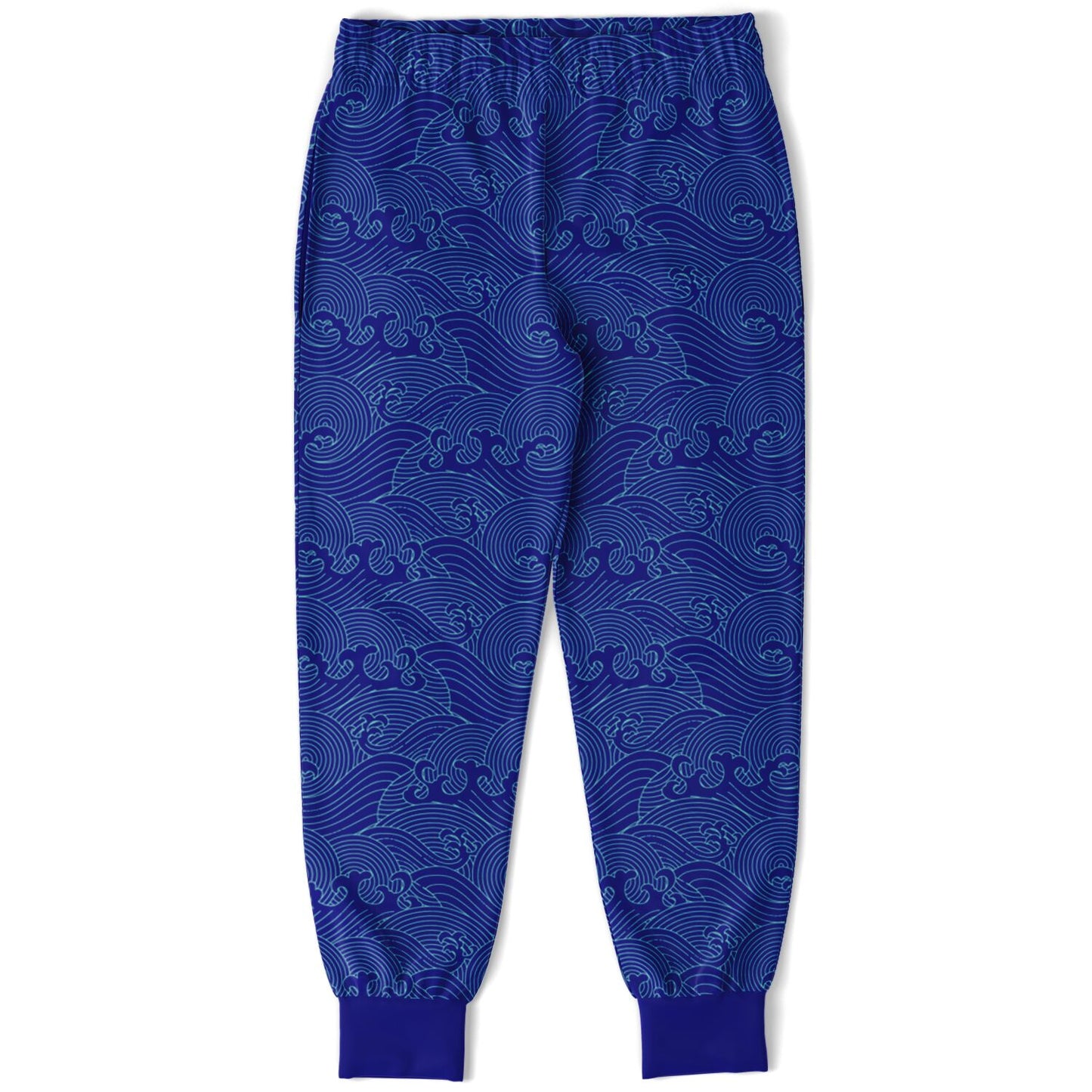 Waves Kids Poly Joggers Dark Blue