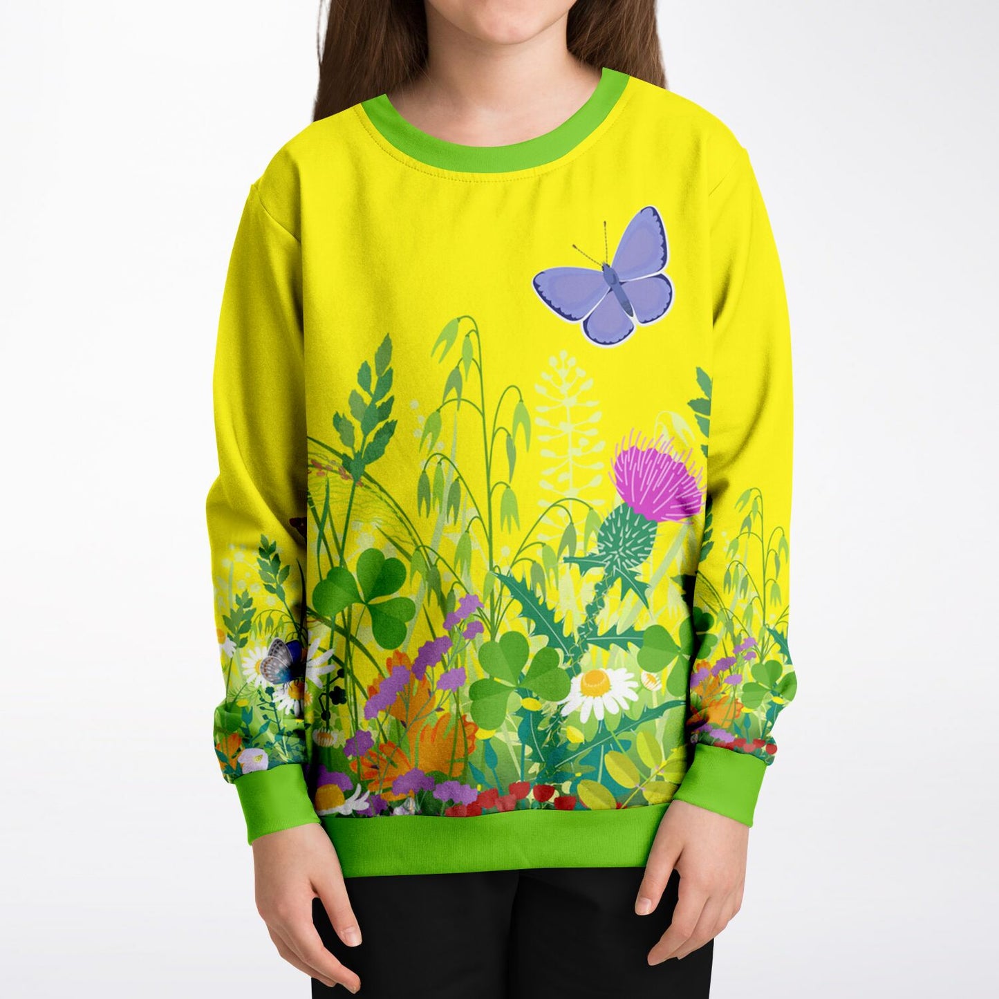 Summer Field Kids Sweatshirt