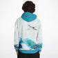 Waves & Cranes Pullover Hoodie Unisex (3 variants)