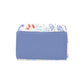 Blue on Pale Yellow Flowers Multipurpose Backpack/Diaper Bag