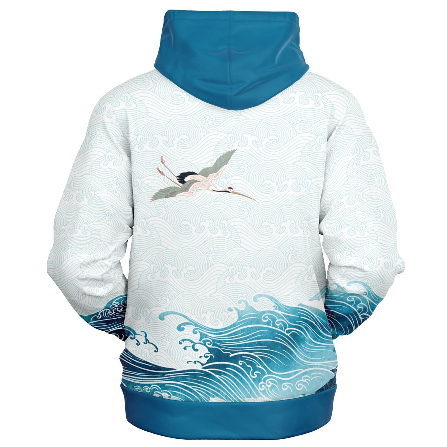 Waves & Cranes Zip Hoodie Unisex (3 variants)