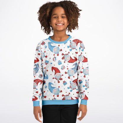 Winter Gnomes Kids Sweatshirt