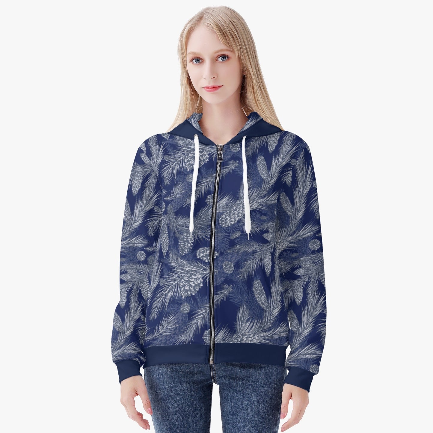 Dark Blue Spruce Hoodie Natasha