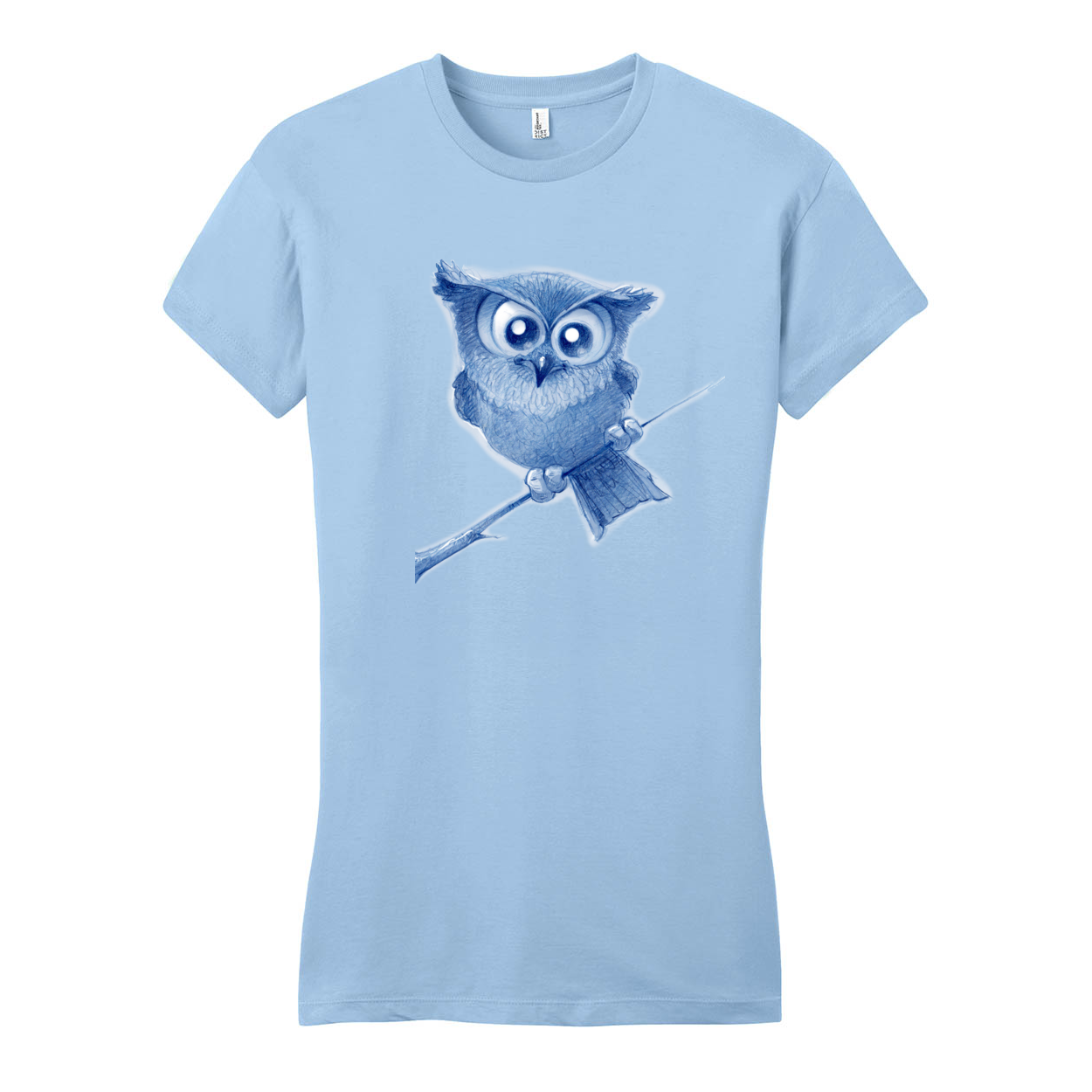 Blue Owl Women Fitted T-Shirt