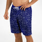 Math 2 Blue Men's Board Shorts