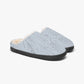Silver Leaves Fluffy Bedroom Slippers