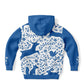 Blue Animals II Kids Hoodie