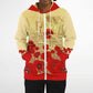Ukraine Poppies Zip Hoodie