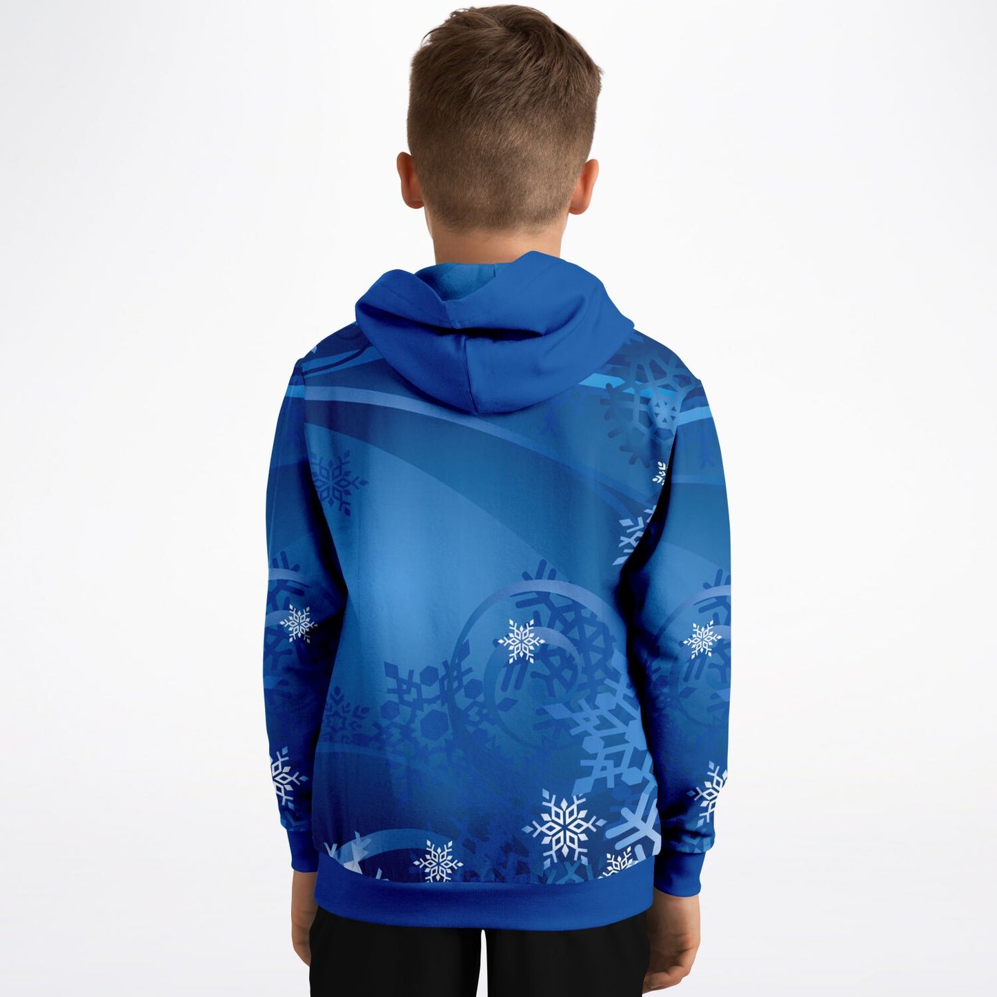 Blue Snowflakes Kids Hoodie - 2 options