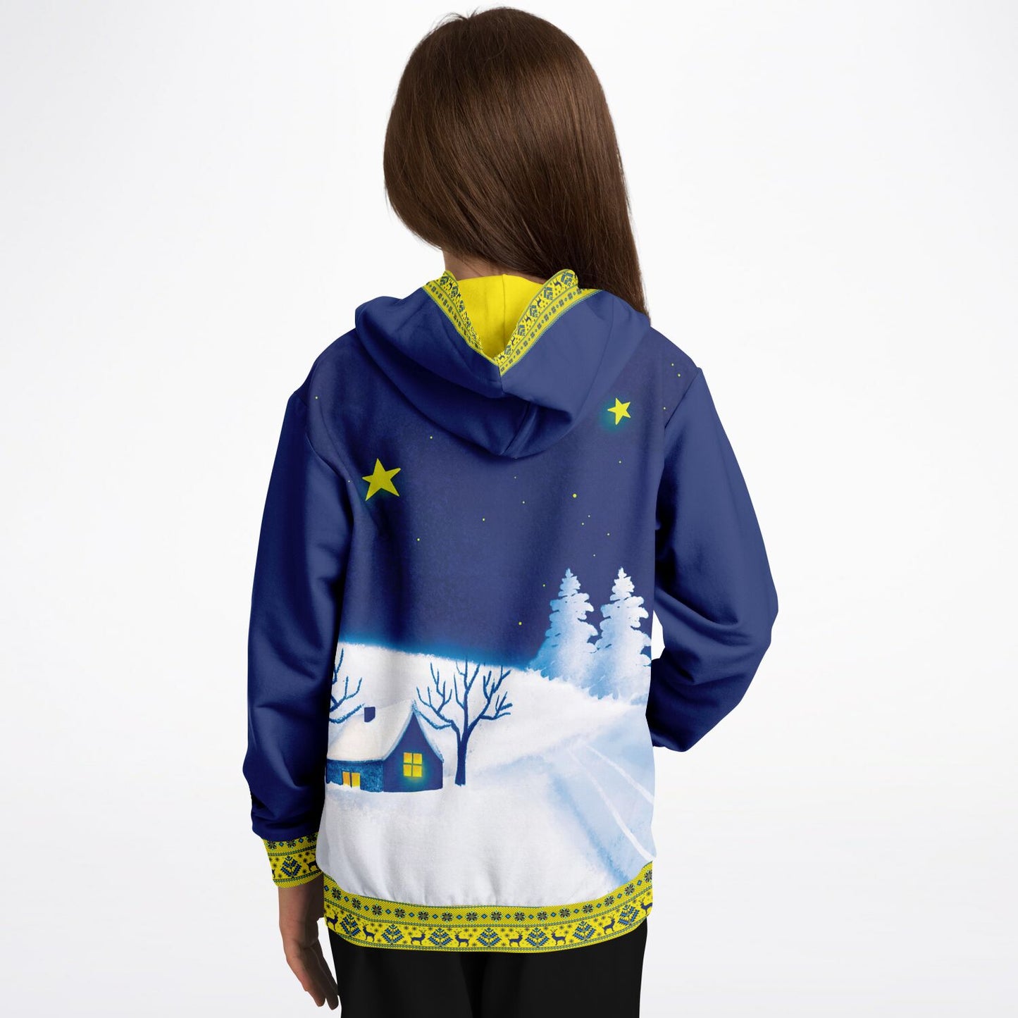 Winter Nights 3 in Ukraine Kids Hoodie
