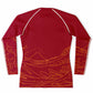 Waves Red Men's Rashguard