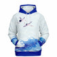 Waves & Cranes Pullover Hoodie Unisex (3 variants)