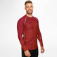 Waves Red Men's Rashguard