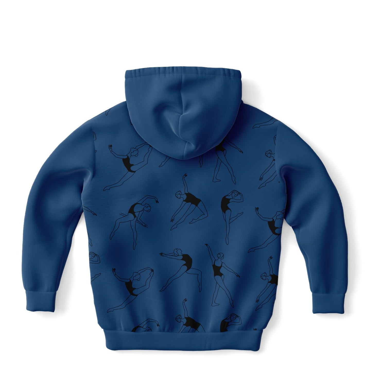 Blue Gymnastics Kids Hoodie