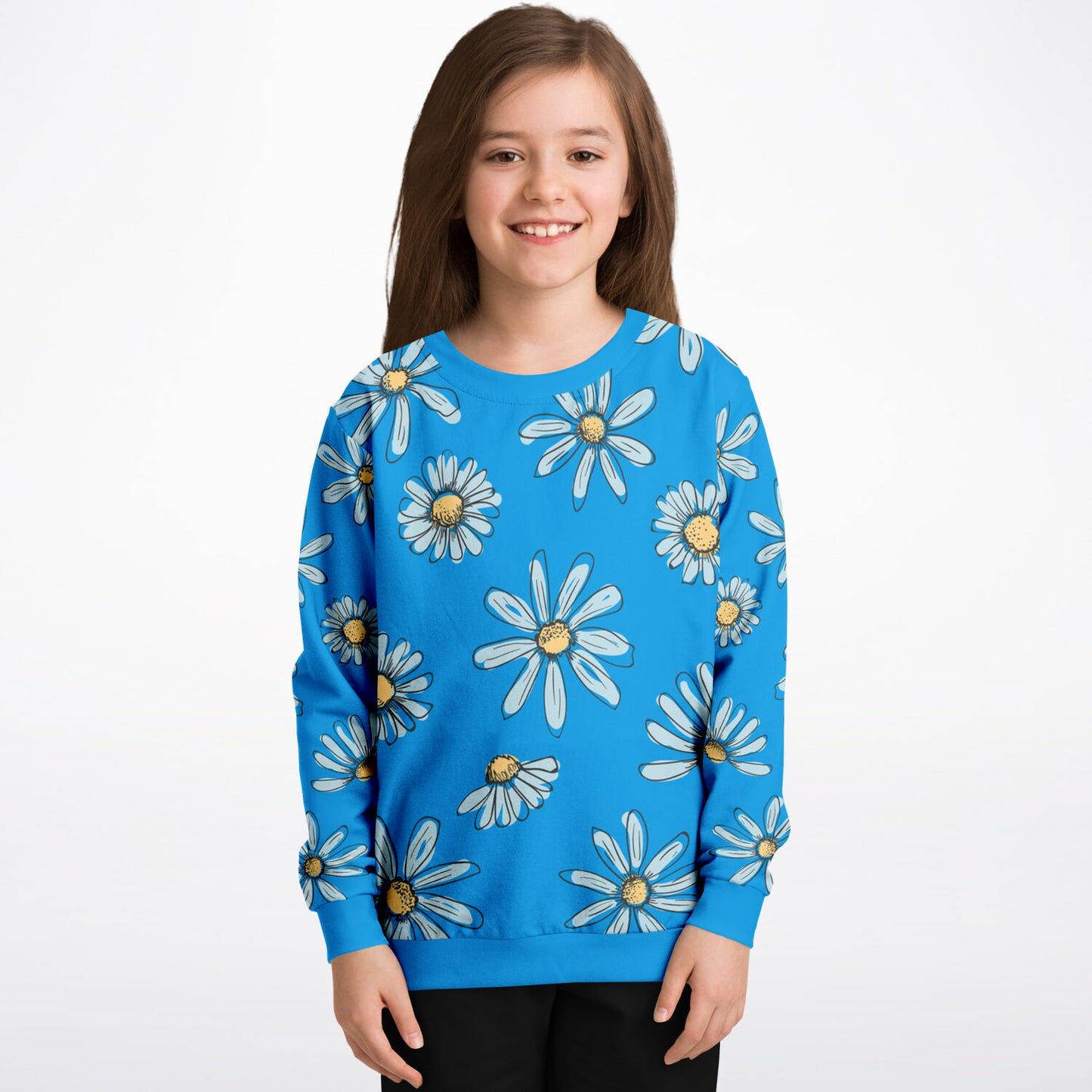 Bright Daisies Kids sweatshirt (4 variants)