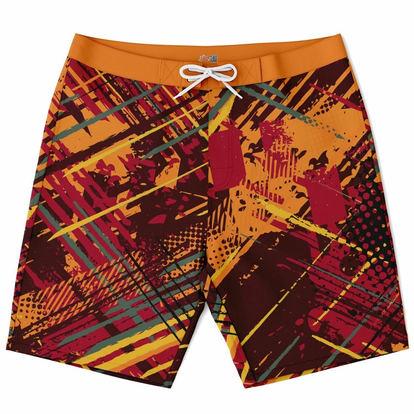 Abstract Orange Men's Board Shorts - coming soon!