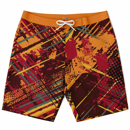Abstract Orange Men's Board Shorts - coming soon!
